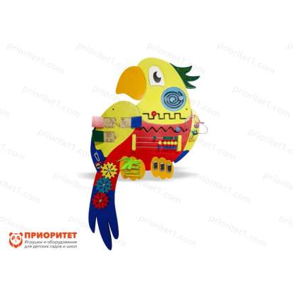 Бизиборд «Смешной попугай»-03