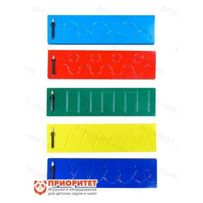 Набор тренажеров для развития письма «Прописи»_1