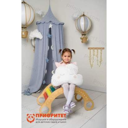 Горка-качалка «Радужные дни» цветная 5