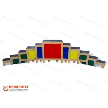 Детские табуреты для активной терапии «Для спорта и учёбы» (11 штук) общий вид