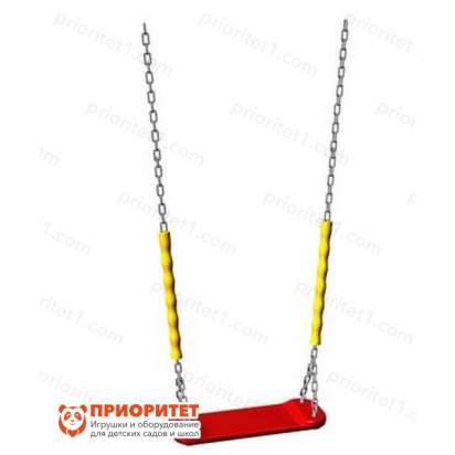 Качели металлические Прибой с сидением без спинки для детской площадки сидение