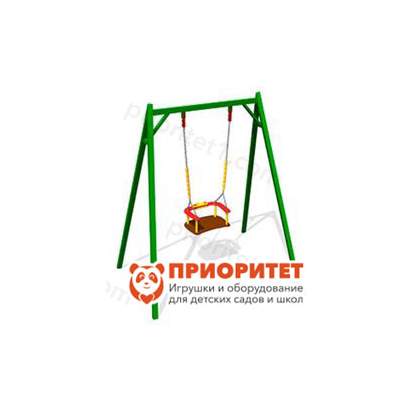 Качели металлические «Ветерок» с креслом для детской площадки