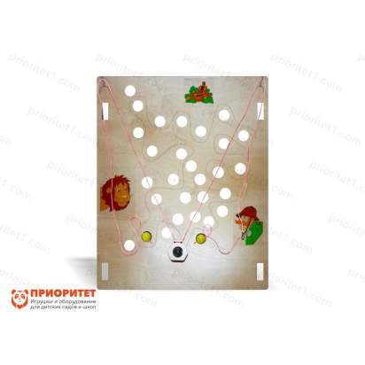 Тактильно-развивающая панель «Любопытные задачки»