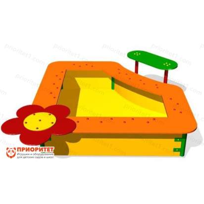 Детская песочница Фиалка для игровой площадки