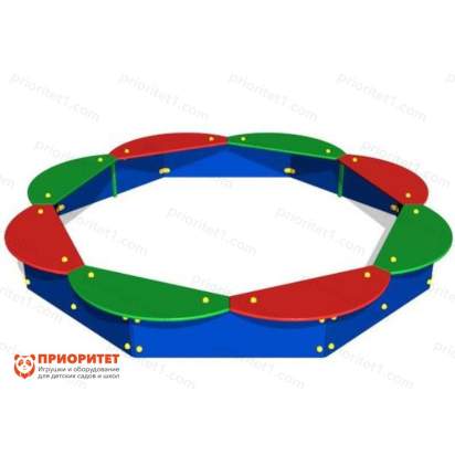 Детская песочница Восьмиугольная для игровой площадки