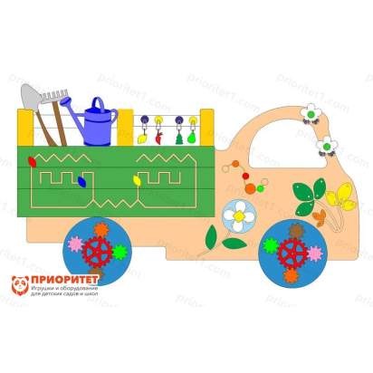 Бизиборд Грузовичок садовника