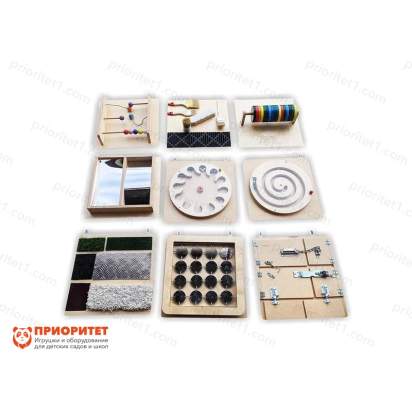 Набор тактильно-развивающих панелей Игра и обучение 16