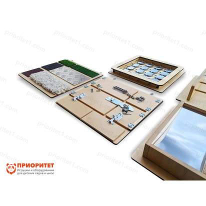Набор тактильно-развивающих панелей Игра и обучение 17