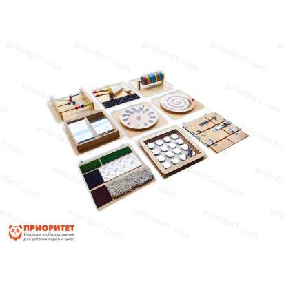 Набор тактильно-развивающих панелей Игра и обучение 2