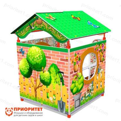 Домик Дача №2 для детской площадки вид сзади