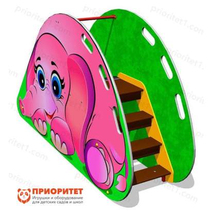 Детская горка Слоненок для детской площадки 2