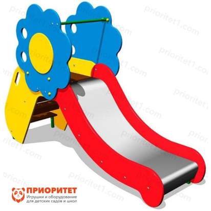 Детская горка Цветик H=650 для детской площадки