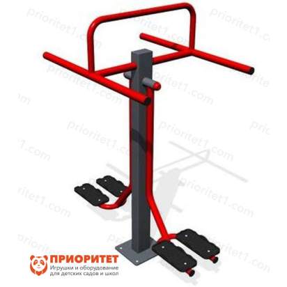 Тренажер уличный двойной Маятник для спортивной площадки