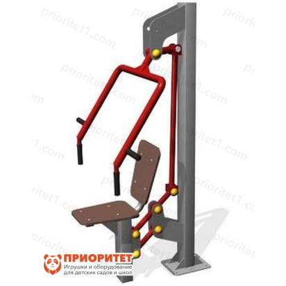 Тренажер уличный Жим от груди для спортивной площадки
