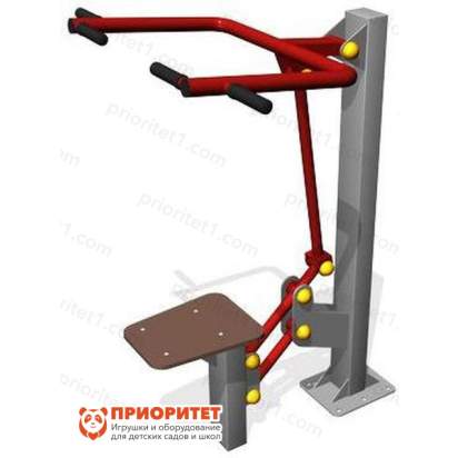 Тренажер уличный Верхняя тяга для спортивной площадки