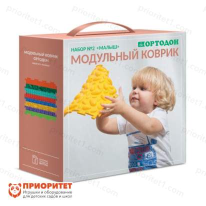Детские ортопедические модульные коврики Ортодон набор 2 - «МАЛЫШ» 1