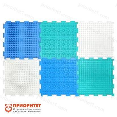 Детские ортопедические модульные коврики Ортодон набор 11 - «Айсберг» 2