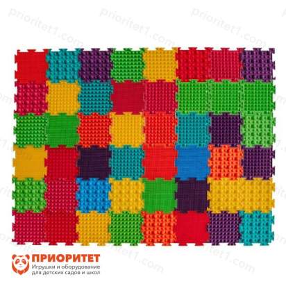 Детские ортопедические модульные коврики Ортодон набор 14 - «Мини» (12,5 см) 3