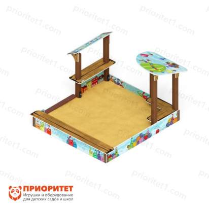 Песочный дворик Коты для детской площадки 2