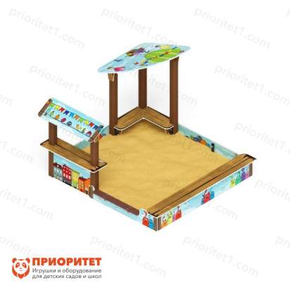 Песочный дворик Коты для детской площадки