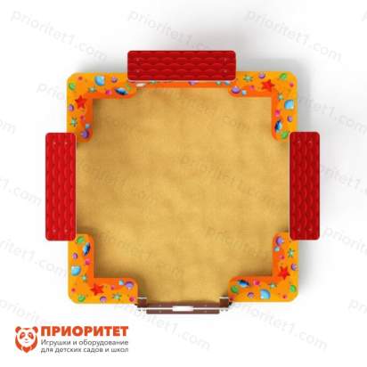 Песочный дворик Теремок (Ракушки) для детской площадки 4