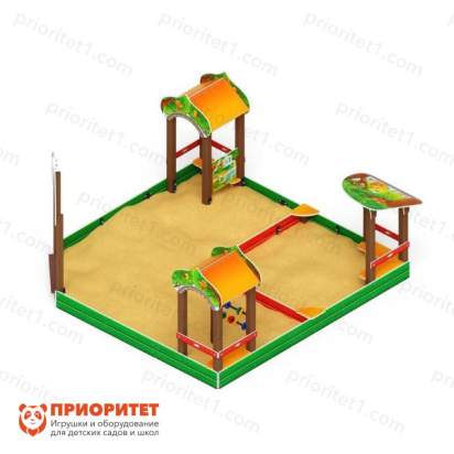 Песочный дворик Полянка для детской площадки 5