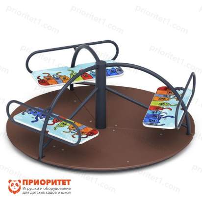 Карусель «Солнышко» (Коты) для детской площадки 2