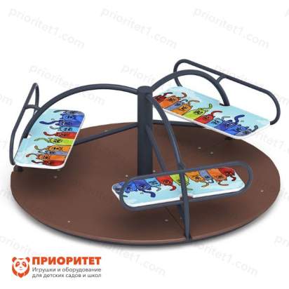 Карусель «Солнышко» (Коты) для детской площадки 5