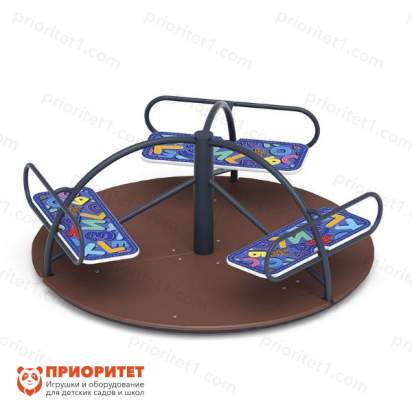 Карусель «Солнышко» (Азбука) для детской площадки 5