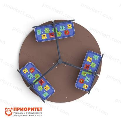 Карусель «Солнышко» (Арифметика) для детской площадки 3