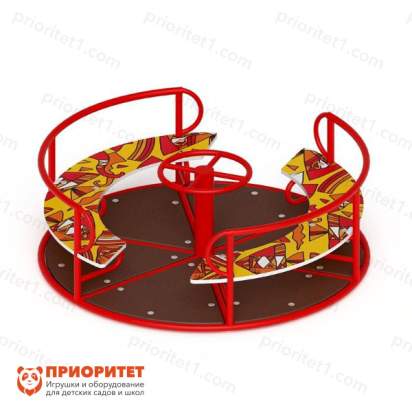 Карусель с рулем для детской площадки 3