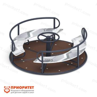 Карусель с рулем (Техно) для детской площадки 6