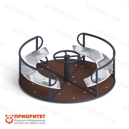 Карусель с рулем (Техно) для детской площадки