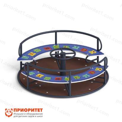 Карусель с рулем (Арифметика) для детской площадки 3