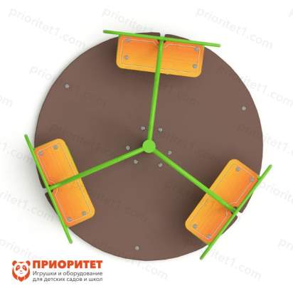 Карусель «Лукоморье» для детской площадки сверху