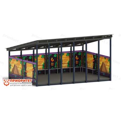 Теневой навес «Волшебный Город» №3 для детского сада