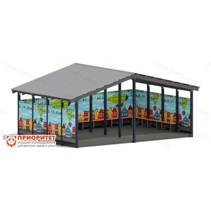 Теневой навес «Город» №1 для детского сада