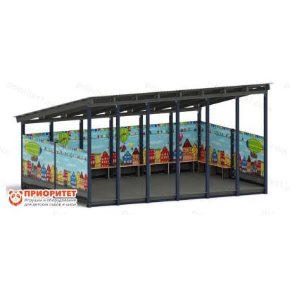 Теневой навес «Город» №3 для детского сада