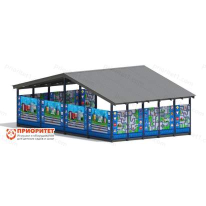 Теневой навес «ДПС» №2 для детского сада 2