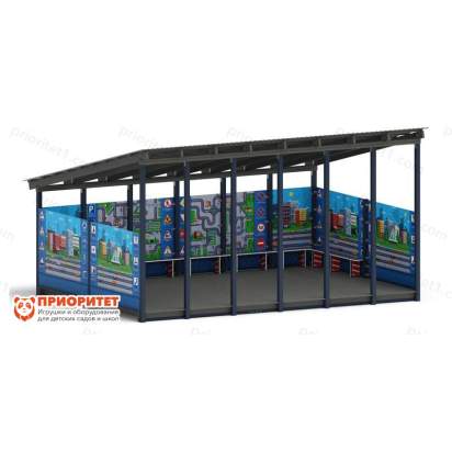 Теневой навес «ДПС» №3 для детского сада