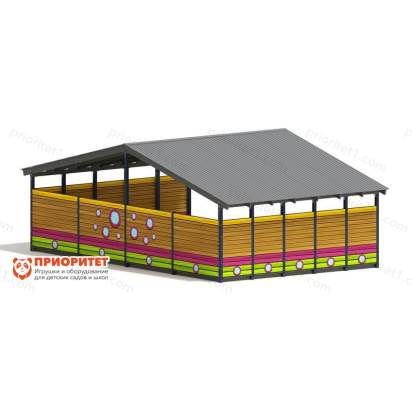 Теневой навес «Лукоморье» №2 для детского сада 2