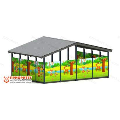 Теневой навес «Полянка» №1 для детского сада 3