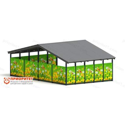 Теневой навес «Пчелка» №2 для детского сада 2