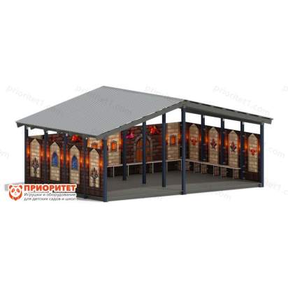 Теневой навес «Средневековый» №1 для детского сада