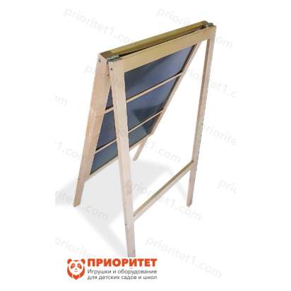 Мольберт напольный с зеркалом «Креативный взгляд» вид сзади