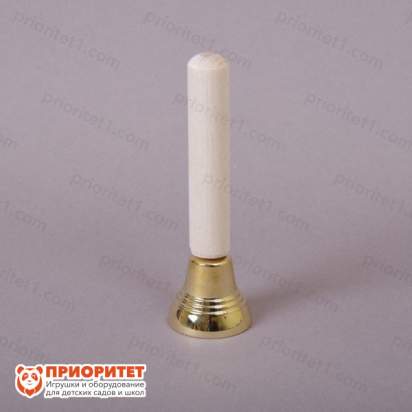 Валдайский колокольчик на деревянной ручке №2