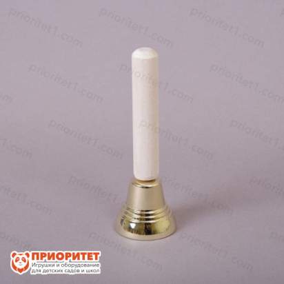 Валдайский колокольчик на деревянной ручке №3