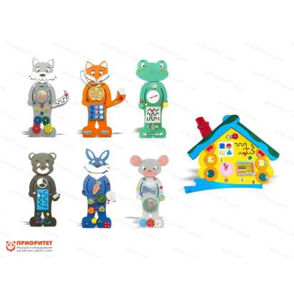 Набор бизибордов Любимая сказка (общий вид)