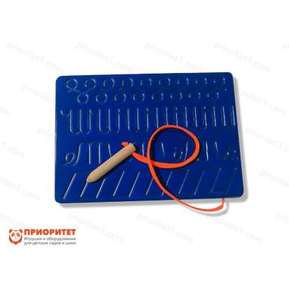 Тренажер для развития письма «Пишу сам №2» вид сверху