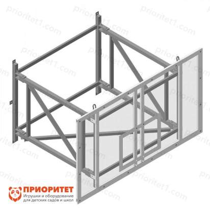 Ферма баскетбольная настенная складная (вынос 1200 мм)